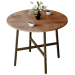 &Uuml;mmargune diivanilaud loft-stiilis elutoa laud retro pruun 80 cm