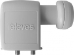 LNB Twin - Universaalne - 2 V&auml;ljundit - Sagedus 10.70/12.75 GHz - Temperatuur -30&deg;C kuni 60&deg;C