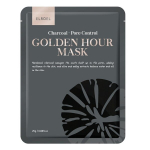 Lehtmask ELROEL Golden Hour Charcoal Pore Control 25 g k&otilde;ikidele nahat&uuml;&uuml;pidele