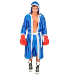 "BOXEUR" sinine (kapuutsiga jakk v&ouml;&ouml;ga, l&uuml;hikesed p&uuml;ksid)