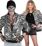 "PEOLINE MOODNE BOMBER" (loomastiilis sebra-litritega bomberjakk)