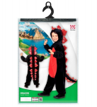 "LUHKE MUST DINOSAURUS" (kapuutsiga kombinesoon)