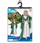 "RENESSANSSIKUNINGANNA" samet &ndash; roheline &ndash; (kleit, peakate)