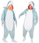 "PLUSH COMPENSATED SHARK" (kapuutsiga kombinesoon)