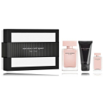 Parf&uuml;&uuml;mikomplekt Narciso Rodriguez For Her EDP 50 ml + mini EDP + ihupiim, lilleline&ndash;muskuseline, elegantne