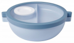 Suupistelaegas Mepal Vita Bento l&otilde;unas&ouml;&ouml;gikauss &bdquo;Nordic Blue&ldquo; 1,5 l, lekkekindlad sektsioonid