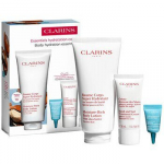 Kehahoolduskomplekt Clarins Body Hydration Essentials 233 ml, niisutav, toitva toimega, silendav