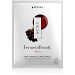 Noorendav lehtmask KORIKA FermentBeauty Wine fermenteeritud veini ja h&uuml;aluroonhappega 20 g