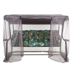 Aialoomine &bdquo;Patio Celebes Plus Black Edition&ldquo; s&auml;&auml;sev&otilde;rguga, 4-kohaline