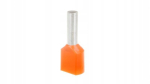 Isoleeritud h&uuml;lssliitmik Hi 2x4/12 oranž, 100 tk.