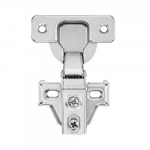 Kapi hinged, pehmelt sulguvad, osalise kattega, 85x62x30 mm, roostevaba teras