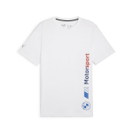 PUMA meeste vabaaja T-s&auml;rk PUMA BMW MMS Logo Tee + PUMA White - 62415502, valge