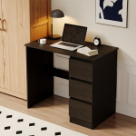 Must noorte arvutilaud, moodne korrus sahtlitega