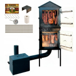 Metallist aia suitsuahi PanKornik, 50x50x100, must