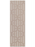 Elle Decoration kaasaegne vaip Perles Geometria beež 80x240 cm
