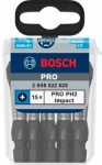 Bosch Pro Impact Ph2 otsikud, 55mm, 15 tk.