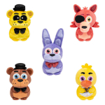 Pehmolelu Jazwares Five Nights at Freddy's 4" mini Kuldne Freddy helendavate silmadega pimedas