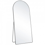 T&auml;ispikk peegel, 180x81x1.9 cm, must, alumiiniumisulamist raam