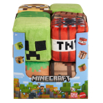 Pehmolelu MINECRAFT JGR74 plokk-kuup, erinevad