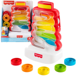 Virnastatav m&auml;nguasi Fisher-Price klassikaline p&uuml;ramiid v&auml;rvilised r&otilde;ngad arendav m&auml;ng