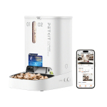 Automaatne s&ouml;&ouml;tur PETKIT YumShare kahe kambriga, 2,5 l mahutavus, kaamera, ABS ja 304 roostevaba teras