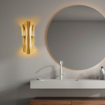 Seinalamp Asir Linea 15442, metall, kuldne, E14