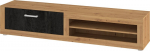 TV-alus Meblocross VIK-04 tamm/must betoon MDF, ustega, vabaltseisev