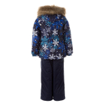 Huppa T&uuml;drukute talvekomplekt MARVEL, NAVY PATTERN/ NAVY, 104