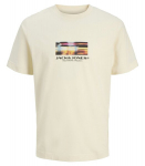 Jack & Jones Meeste T-s&auml;rk 12281087*01, helebeež 5715721132187