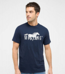 Mustang Meeste T-s&auml;rk 1016279*4136, tumesinine 4069141050325