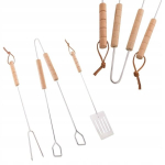 Grillit&ouml;&ouml;riistade komplekt 3 tk. - spaatel, tangid, kahvel