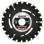 Kreator ketassaag puidule 115x20 mm, 24 hammast