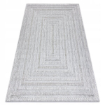 Moodne hall sisal &otilde;lgedest vaip Santo 180x270 cm