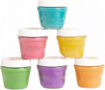 Laste plastiliin 6 pastelset v&auml;rvi, 3m+