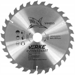 Sisemine ketassaeleht puidule 250x32mm, 30 hammast