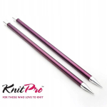 Knitpro Zing otsemetallist vardad 6,00mm x 25cm