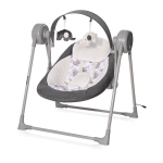 Voodi-kiik Lorelli Twinkle, Grey Rhino