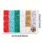 K&auml;ev&otilde;rude komplekt, 1000pcs Mixed colors