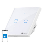 Sonoff T2 Eu Tx 2-kanaliline Wifi l&uuml;liti Rf 433mhz