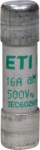 22 tk. Silindriline kaitsme 10x38 16a 500v