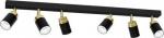 Laevalgusti Luminex Reno 5167, must/kuldne