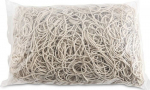 Valged kummipaelad 1 kg, 80 mm x 1,5 mm - tugevad ja elastsed