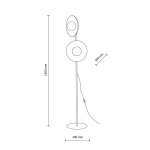 Tk Lighting Slate 16136 Must 160cm p&otilde;randalamp
