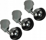 Manfrotto 018 rattad statiividele, jalg 22mm, 3 tk.