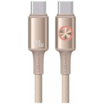 Usams Sj751 240w Usb-c-usb-c kaabel, 1,2m, titaani v&auml;rvi