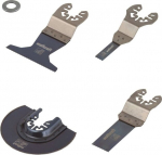 Wolfcraft 3961000 komplekt: 5 saelehte laminaadile, must