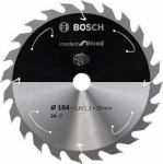 Boschi saeleht puidule 184x20mm, 24 hammast