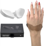Deltahub Carpio V2 &ndash; Ergonoomiline randmetugi, valge, L, vasak