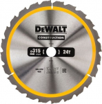 Dewalt Dt1961 puidu l&otilde;ikeketas 315 x 30 mm, 24 hammast