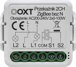 Oxt Mini Zigbee 3.0 2-kanaliline releemoodul ilma N-juhtmeta